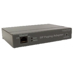 SIP Paging Adapter, with Line In and Out