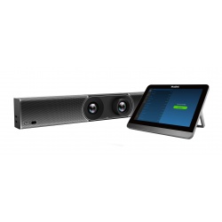 A30 Collaboration Bar for Zoom, includes VCR20 remote control and CTP18 Touch Panel (includes 2 years AMS)