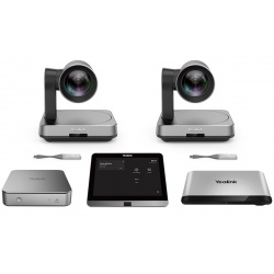 MVC940 Room System for Microsoft Teams and SFB, Mini-PC II, UVC90 Camera Hub, 8'' Touch Screen, 2x UVC84 12x Optical Zoom Camera, 2x WPP20, No Audio Devices Included (includes 2 year AMS)